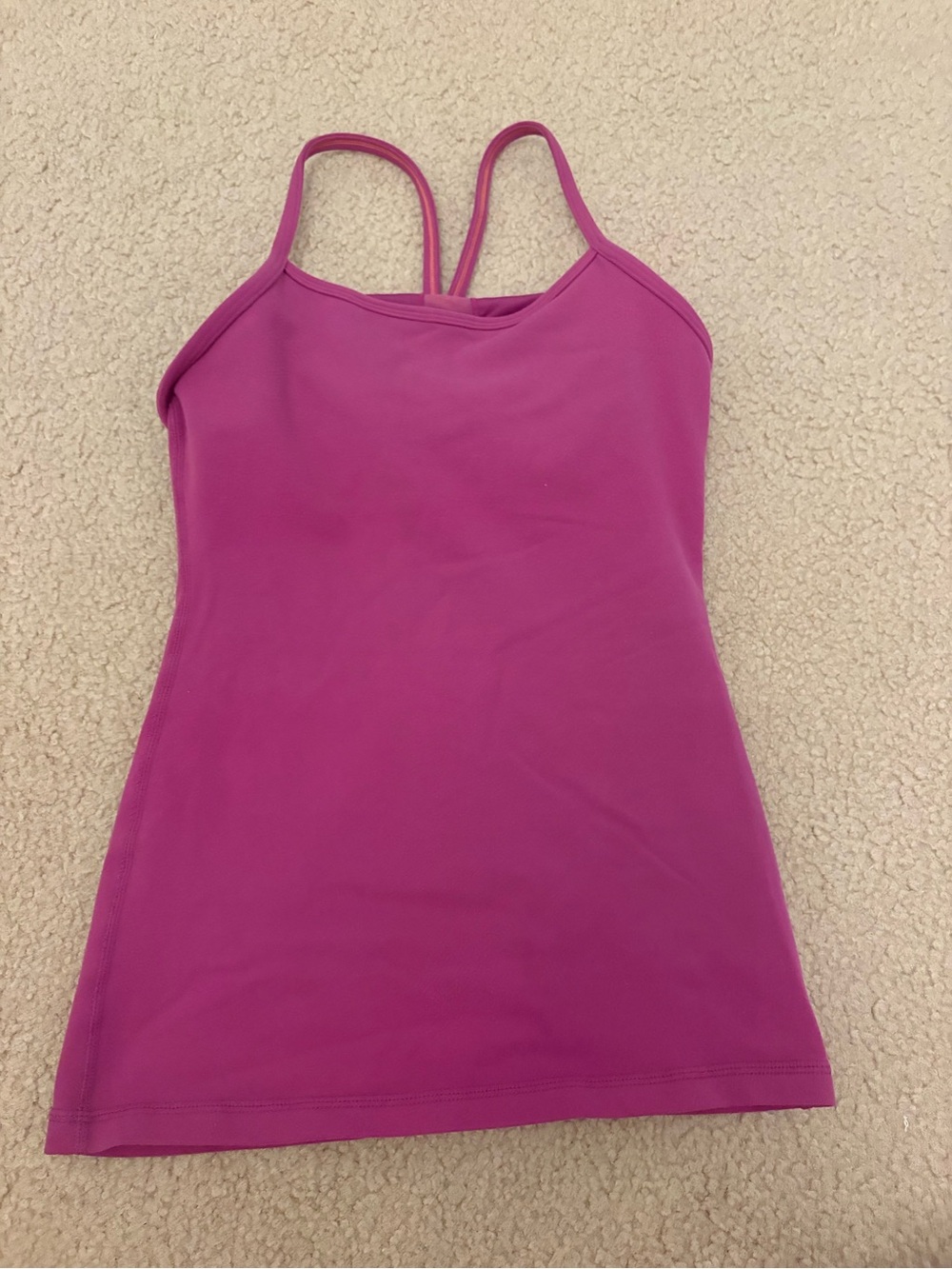 Lululemon tank with built in bra size 2